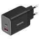 ALIMENTATOR RETEA USB-A + USB C PD 45W PHILIPS 