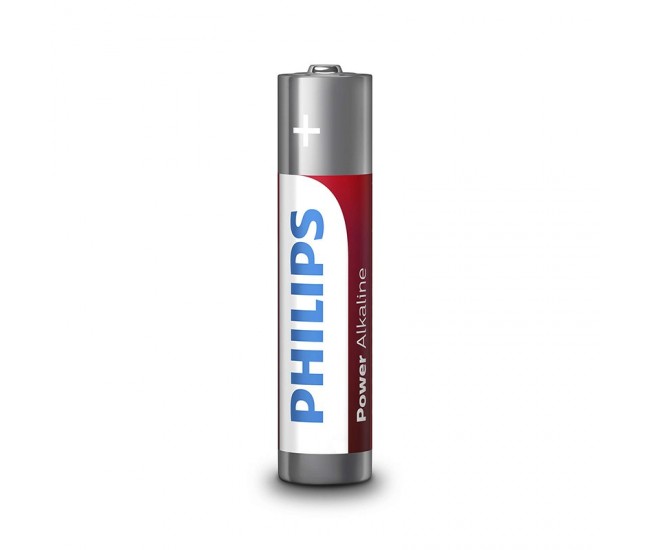 BATERIE POWER ALKALINE LR3 AAA BLISTER 4 BUC PHILIPS 