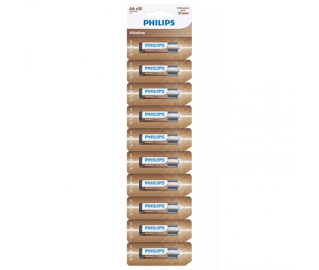 BATERIE ENTRY ALKALINE AA LR6 BLISTER 10 BUC 