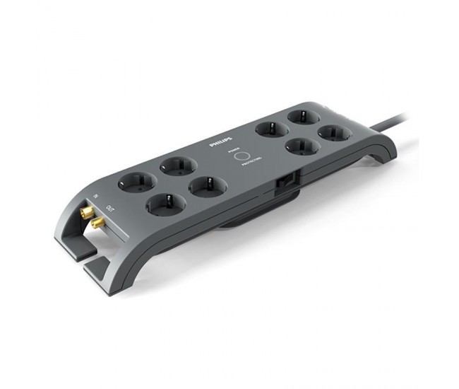 PRELUNGITOR SURGE PROTECTOR 8 PRIZE 3M PHILIPS 