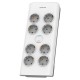PRELUNGITOR SURGE PROTECTOR 8 PRIZE 2M PHILIPS 