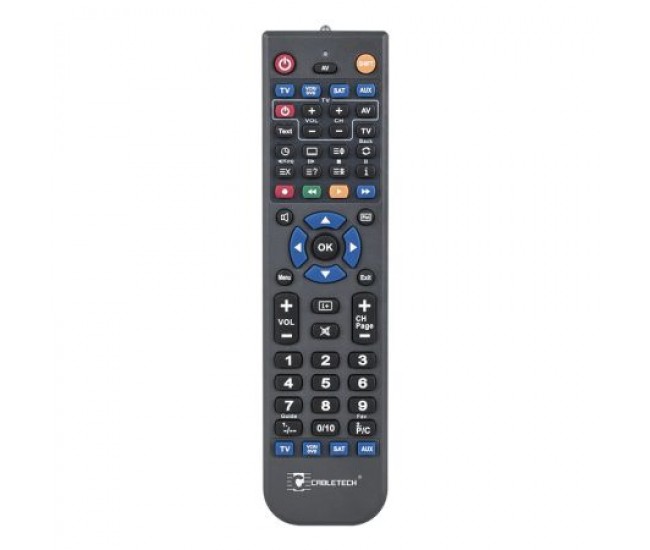 TELECOMANDA UNIVERSALA PROGRAMABILA 4 IN 1 CABLETECH 