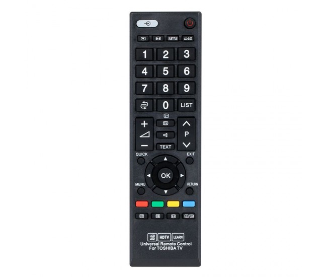 TELECOMANDA UNIVERSALA LED TV TOSHIBA 