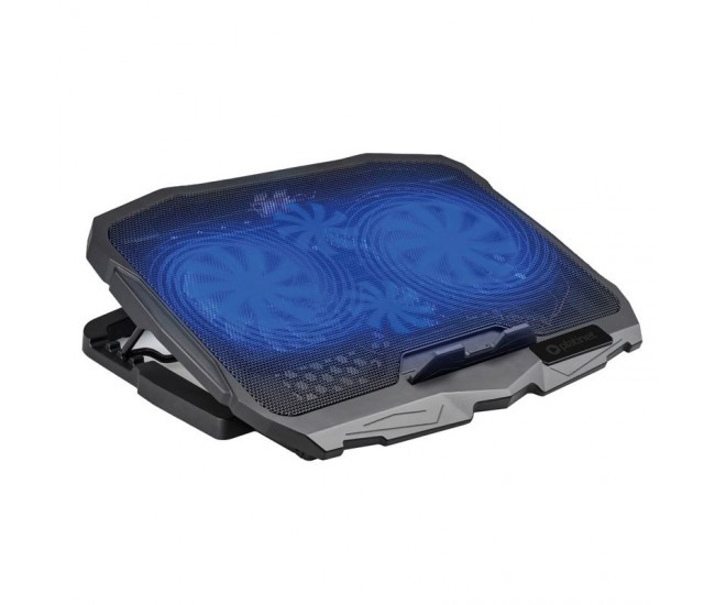 COOLING PAD LAPTOP 4 FANS 2 USB PLATINET 