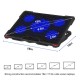 COOLING PAD LAPTOP 5 FANS 2 USB PLATINET 