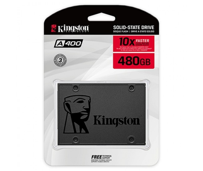 SSD 480GB SATA3 A400 KINGSTON 