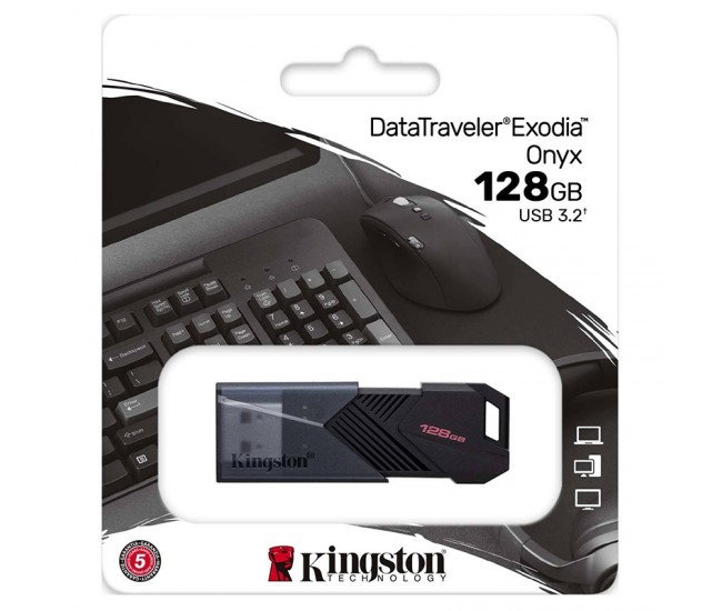 FLASH DRIVE 128GB DT USB 3.2 KINGSTON