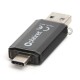 FLASH DRIVE USB 3.0 TYPE C 64GB C-DEPO PLATIN