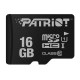 MICRO SD CARD 16GB CLASS 10 PATRIOT 