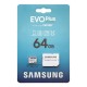 MICRO SD CARD 64GB UHS-1 EVO PLUS SAMSUNG 