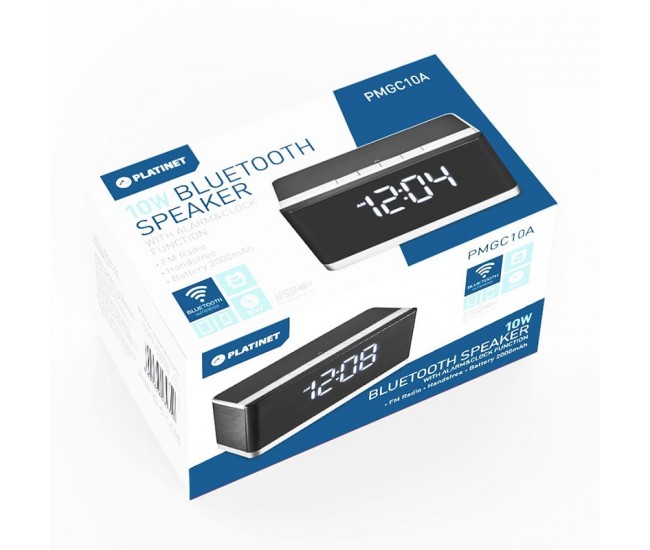 RADIO FM CU CEAS SI BLUETOOTH PLATINET 