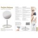 OGLINDA MAKE-UP CU LED 4W PLATINET 