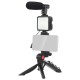 SET VLOGGING 4IN1 PLATINET 