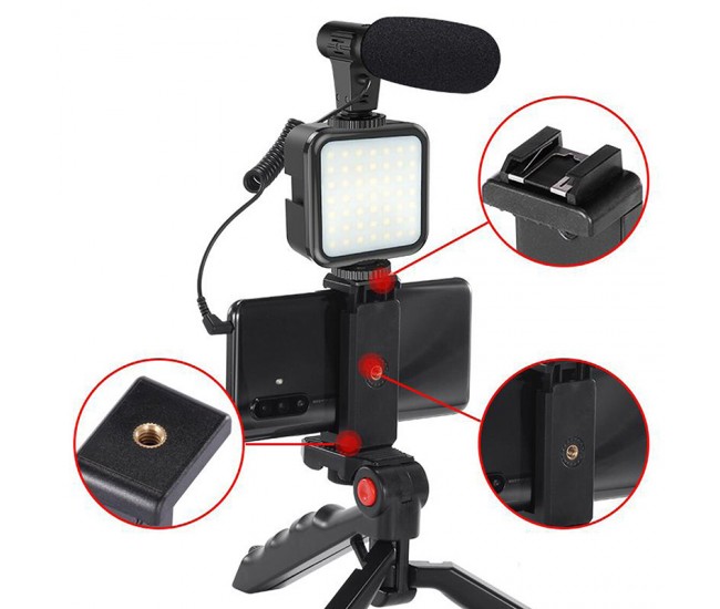 SET VLOGGING 4IN1 PLATINET 