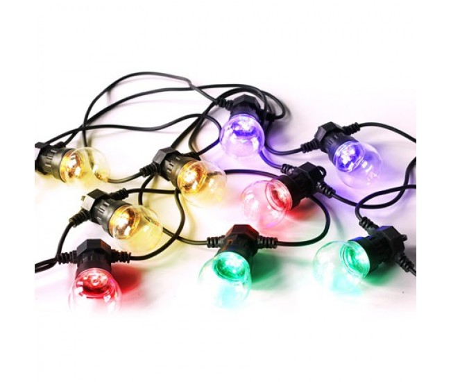 SIR LED ILUMINAT FESTIV RGB IP44 PLATINET 