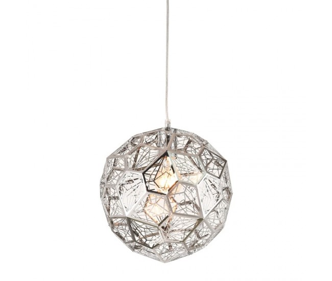 LAMPA SUSPENDATA E27 CROM PLATINET 