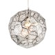 LAMPA SUSPENDATA E27 CROM PLATINET 
