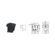 INTRERUPATOR RS101 NEGRU INTRERUPATOR RS101 NEGRU