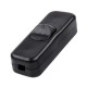 INTRERUPATOR PE FIR 3A/250V NEGRU INTRERUPATOR PE FIR 3A/250V NEGRU