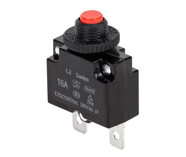 INTRERUPATOR PROTECTIE TERMICA RESET 16A 230V INTRERUPATOR PROTECTIE TERMICA RESET 16A 230V