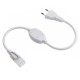 CABLU ALIMENTARE BANDA LED FLEXIBILA 8MM 8A 
