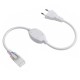 CABLU ALIMENTARE BANDA LED FLEXIBILA 8MM 8A 