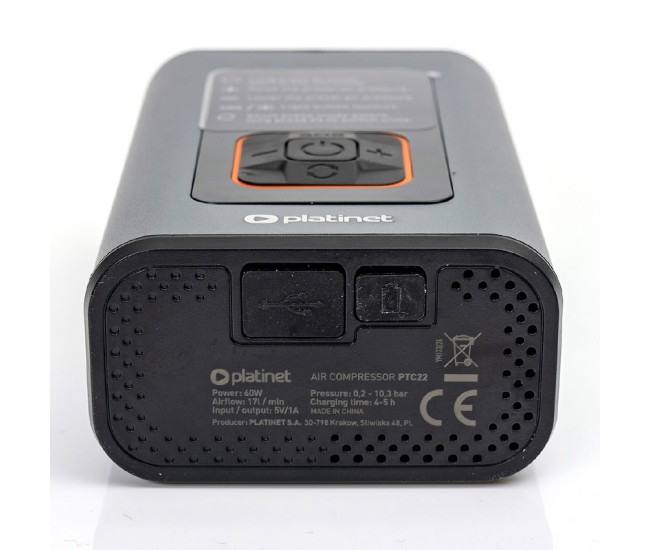 COMPRESOR AUTO ACUMULATOR 4000MAH 10 BAR PLATINET 