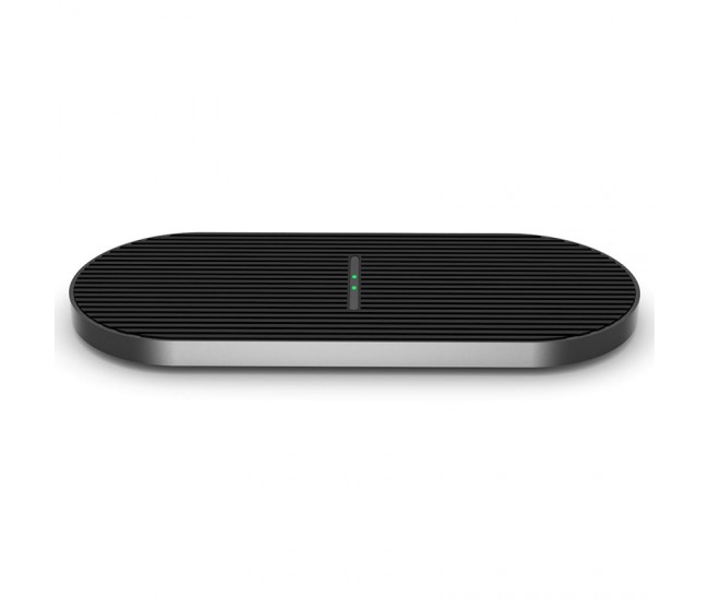 CHARGER WIRELESS QI DUO 2X10W TYPE C PLATINET 