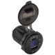 MUFA MONTAJ INCARCARE USB PD SI QC 3.0 48W 