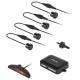 SISTEM PARCARE DISPLAY LED 4 SENZORI NEGRI 