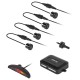 SISTEM PARCARE DISPLAY LED 4 SENZORI NEGRI 