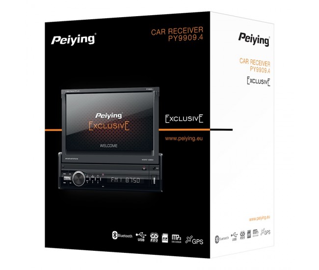 RADIO PLAYER 1 DIN 7 INCH BT 4X40W PY RADIO PLAYER 1 DIN 7 INCH BT 4X40W PY