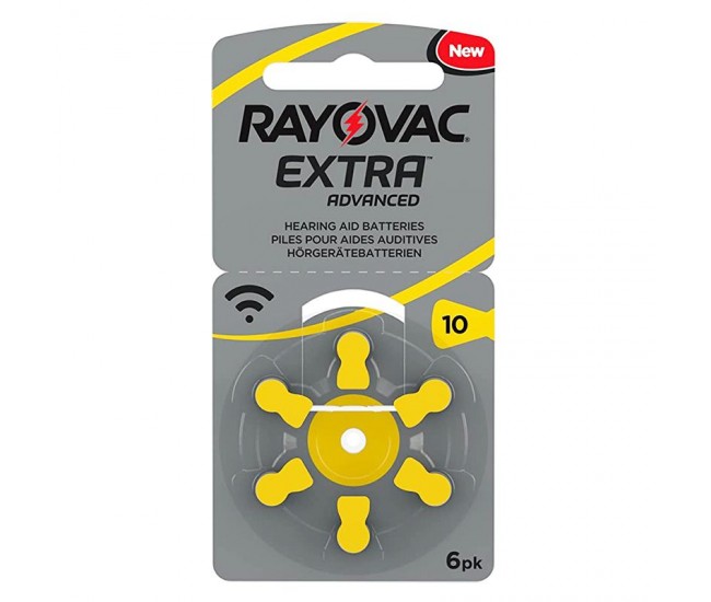 BATERIE AUDITIVA RAYOVAC 10 BLISTER 6 BUC 