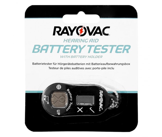 TESTER BATERII AUDITIVE RAYOVAC 
