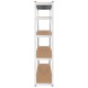 RAFT METALIC 5 POLITE 750KG MDF 180X90X40 REBEL 