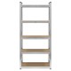 RAFT METALIC 5 POLITE MDF 150X70X30 750KG REBEL 