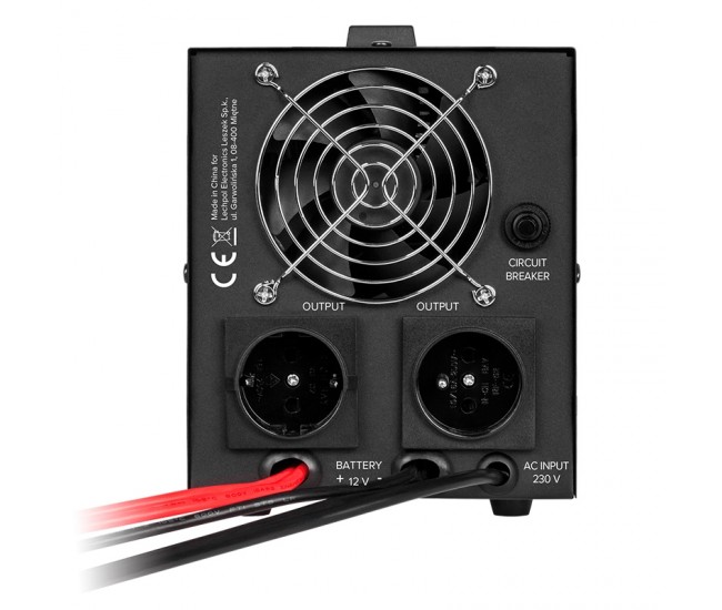 UPS CENTRALE TERMICE SINUS PUR 1000VA 700W 12V REBEL 