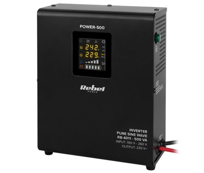 UPS CENTRALE TERMICE SINUS PUR 500VA 300W 12V REBEL 