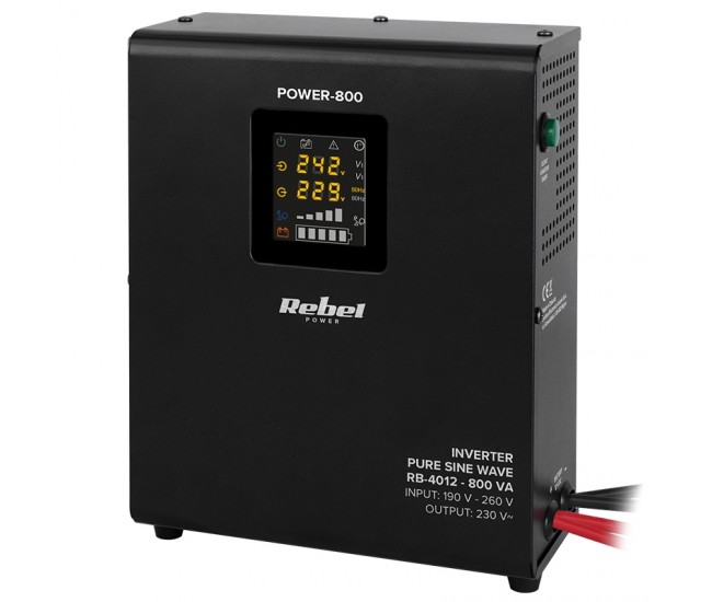 UPS CENTRALE TERMICE SINUS PUR 800VA 500W 12V REBEL
 