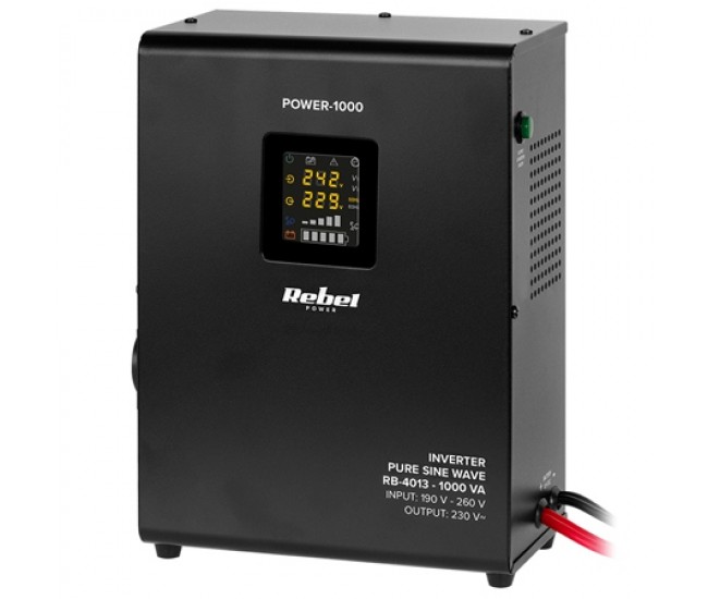 UPS CENTRALE SINUS PUR 1000VA 700W 12V REBEL 