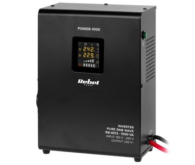 UPS CENTRALE TERMICE SINUS PUR 1000VA 700W 12V REBEL
 