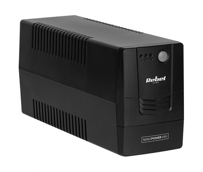 UPS OFFLINE NANOPOWER 650 (650VA/360W) REBEL 