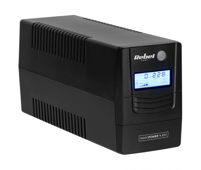 UPS OFFLINE NANOPOWER PLUS 850 (850VA/480W) REBEL 