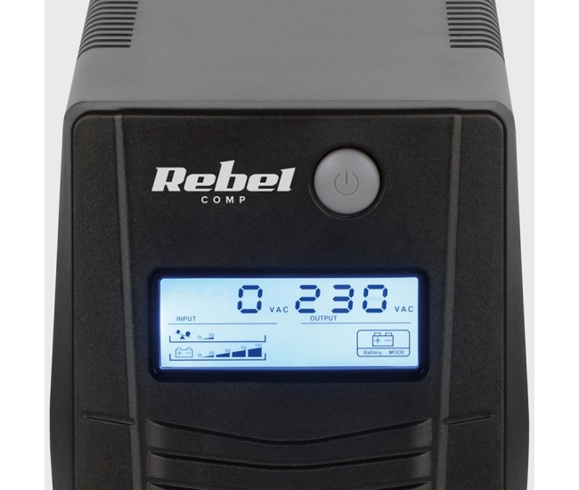 UPS OFFLINE NANOPOWER PLUS 850 (850VA/480W) REBEL 