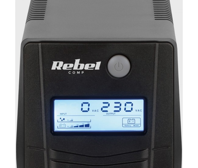 UPS OFFLINE NANOPOWER PLUS 1000 (1000VA/600W) REBEL 