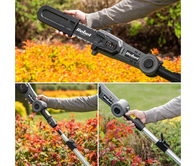 TRIMMER GARD VIU TELESCOPIC + DRUJBA 20V FARA ACC REBEL 