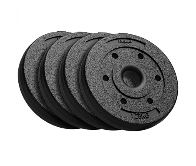 DISC GREUTATE COMPOZIT SET 4 X 1.25 KG  REBEL ACTIVE 