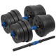 HALTERE REGLABILE CU CONECTOR 2 X 15 KG REBEL ACTIVE 