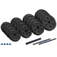 HALTERE REGLABILE CU CONECTOR 2 X 15 KG REBEL ACTIVE 