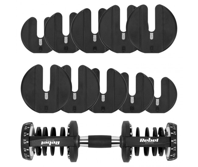 GANTERA DIN FONTA REGLABILA AUTOMATA 24 KG REBEL ACTIVE 